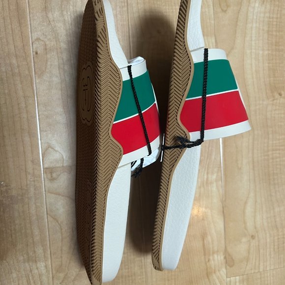 women Gucci Slide Interlocking G Orange - Picture 6 of 8